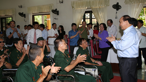 Gratitud a los mártires y atención a los soldados mutilados de Vietnam